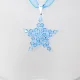 Star - Delphinus-Blue Organza - 1